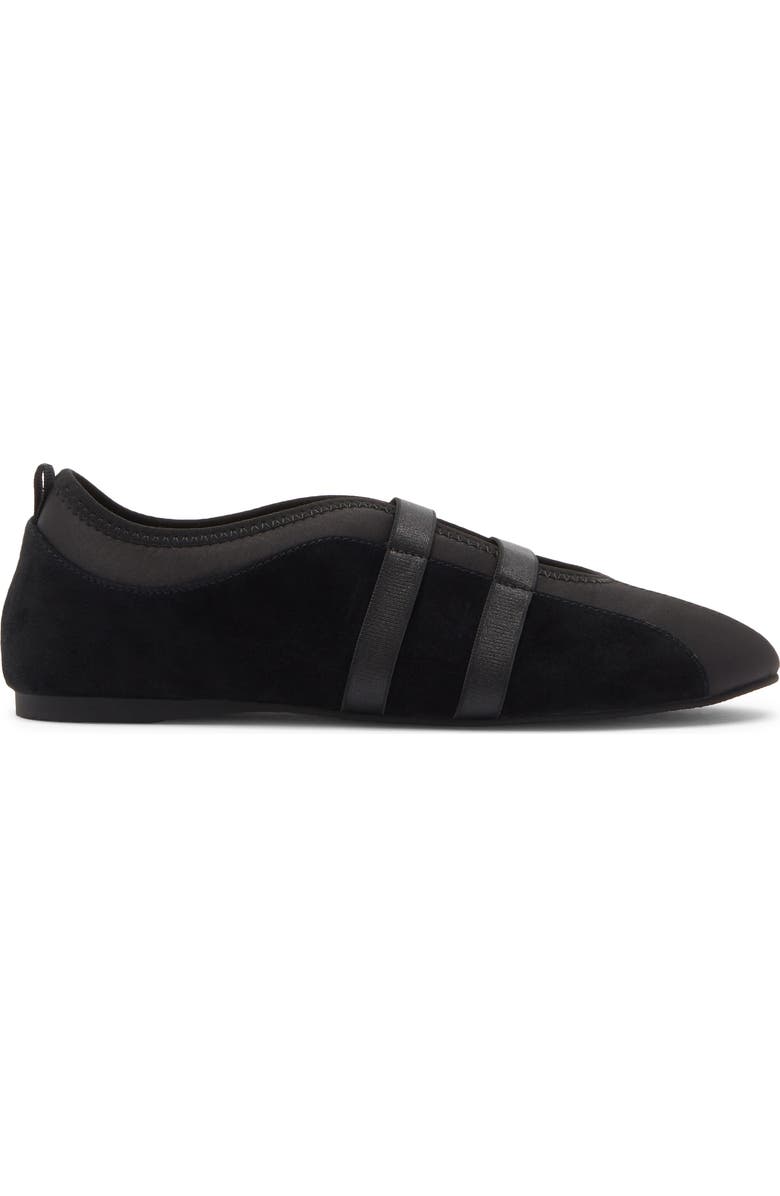 INTENTIONALLY BLANK Sporty Sneaker, Alternate, color, Black