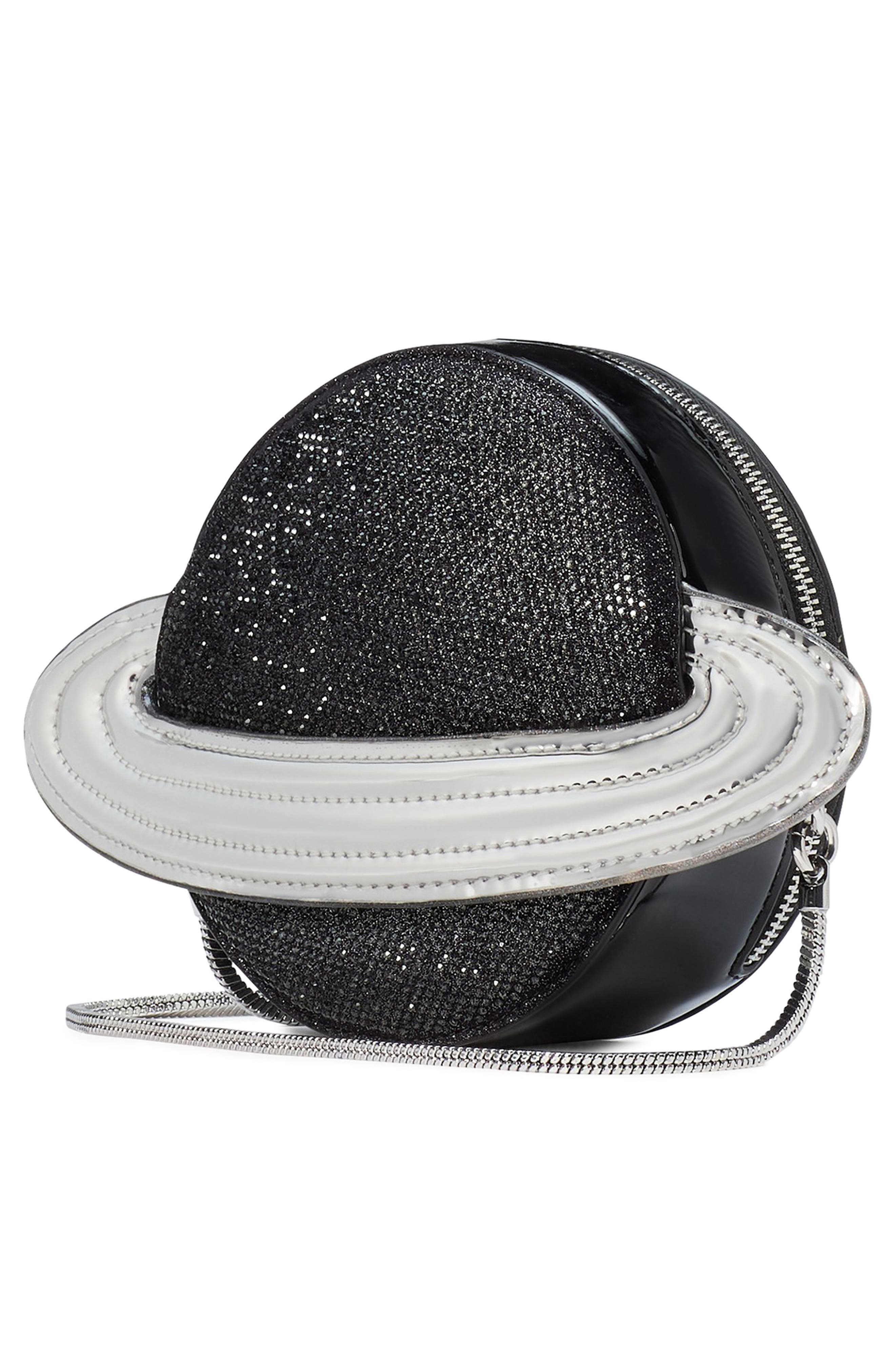 Kate Spade New York spaced out embellished saturn crossbody bag, Alternate, color, 