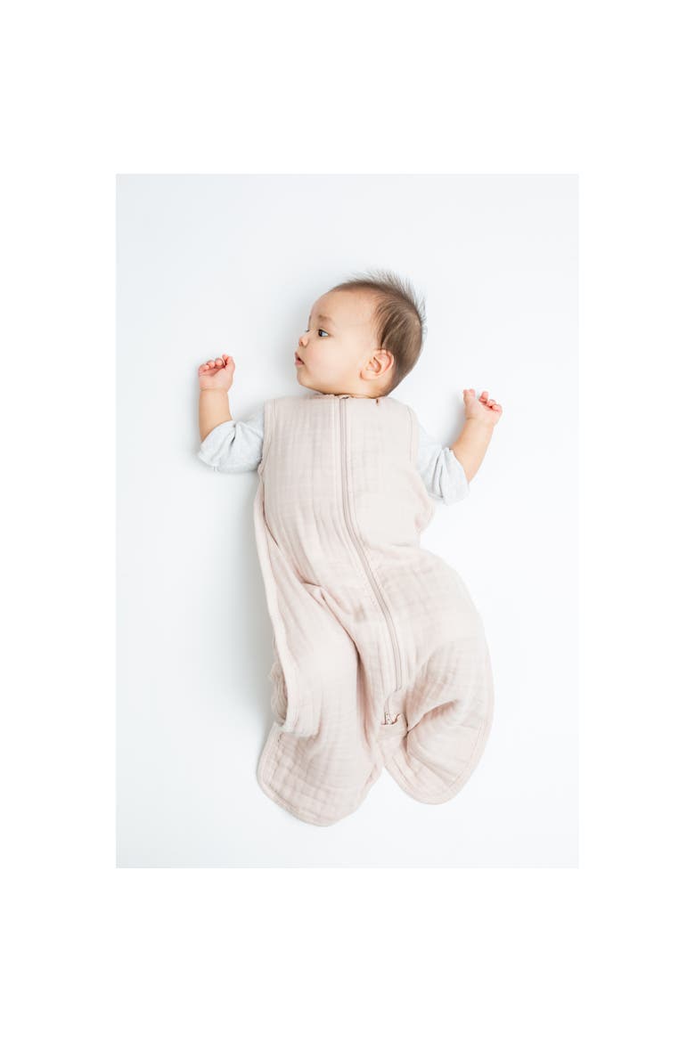 Cotton Muslin Sleep Sack 1.0 TOG, Alternate, color, Sand