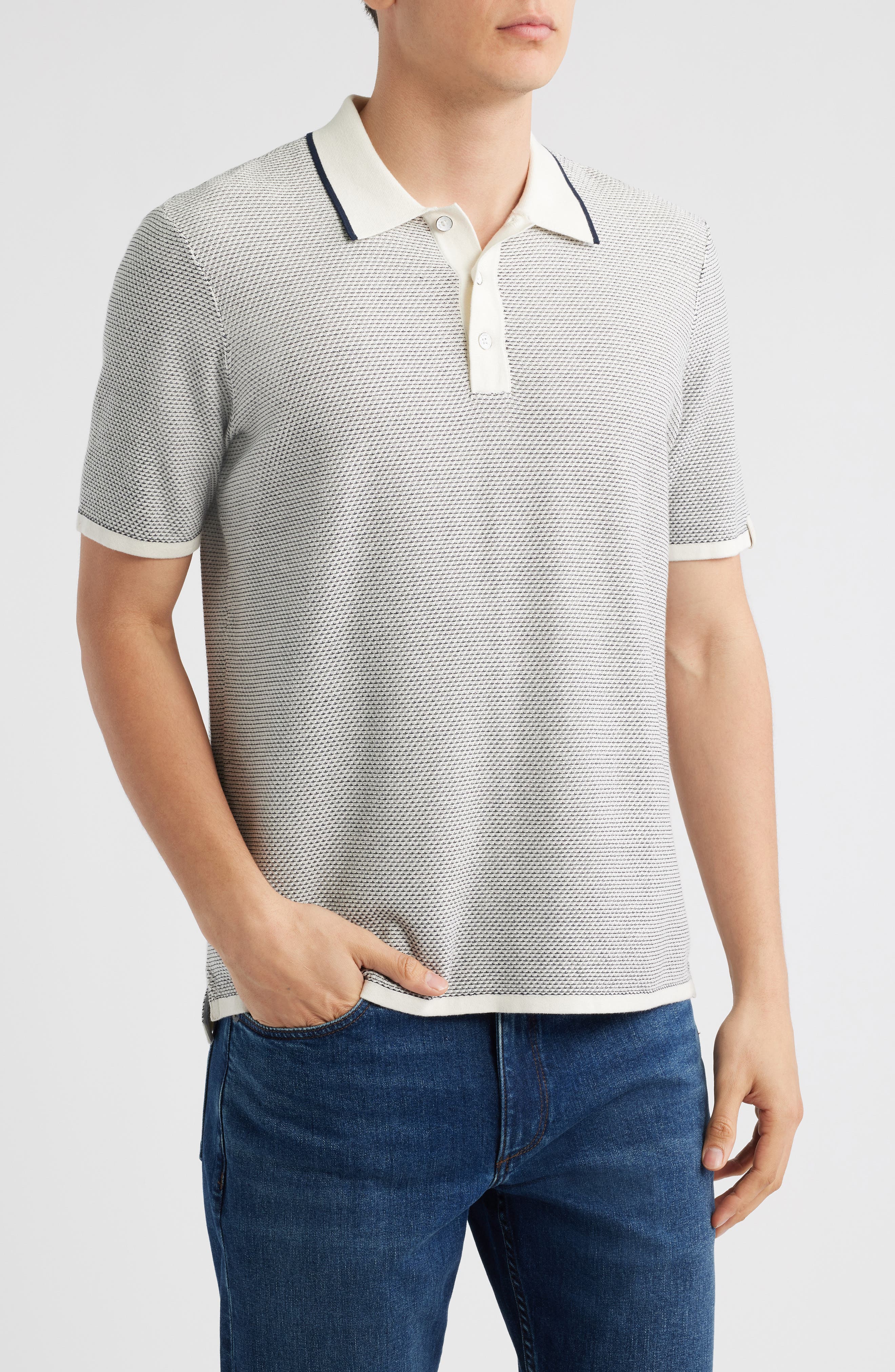 rag & bone Norton Knit Polo