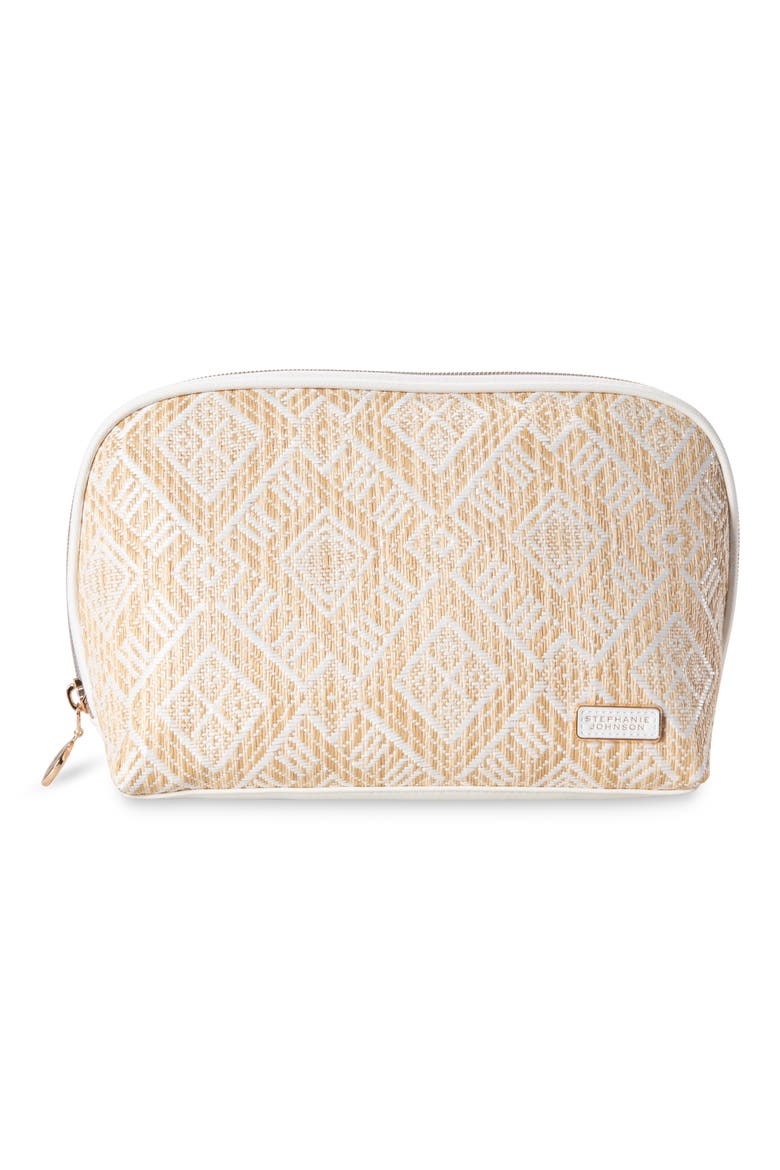 Lola Makeup Bag, Main, color, COCONUT