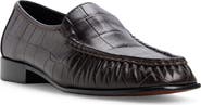 G.H.BASS Bailey Croc Embossed Leather Loafer