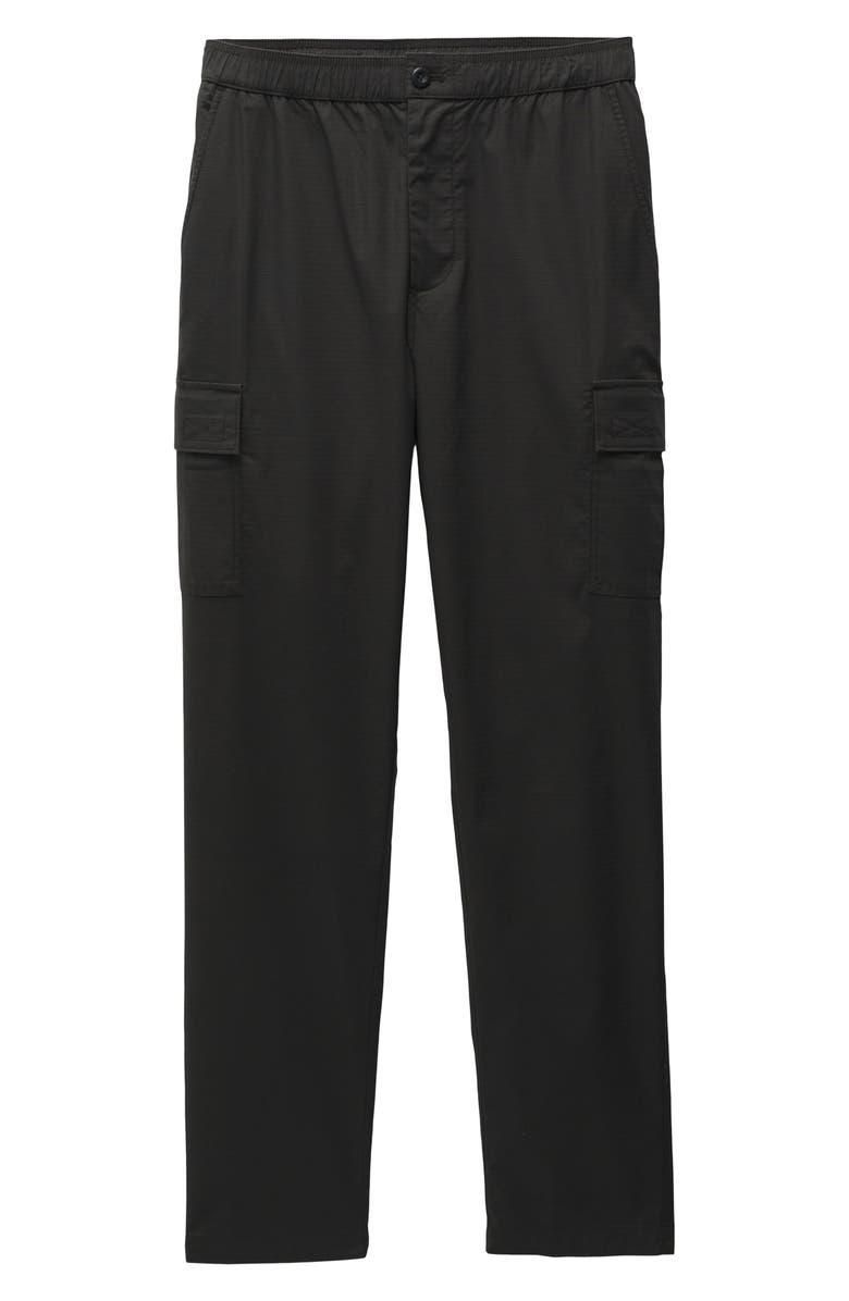 prAna Palisades Organic Cotton Blend Cargo Pants, Alternate, color, Dark Iron