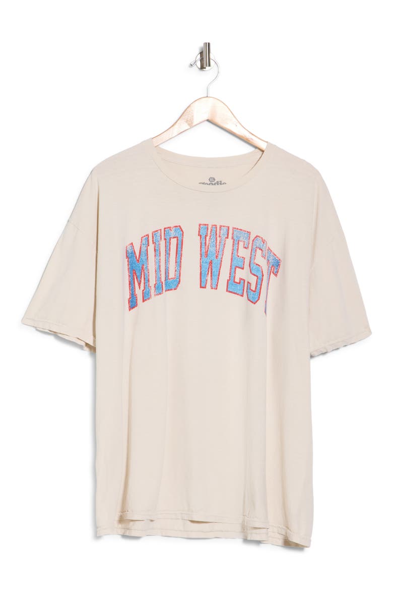 Midwest Graphic T-Shirt, Main, color, MOONBEAM