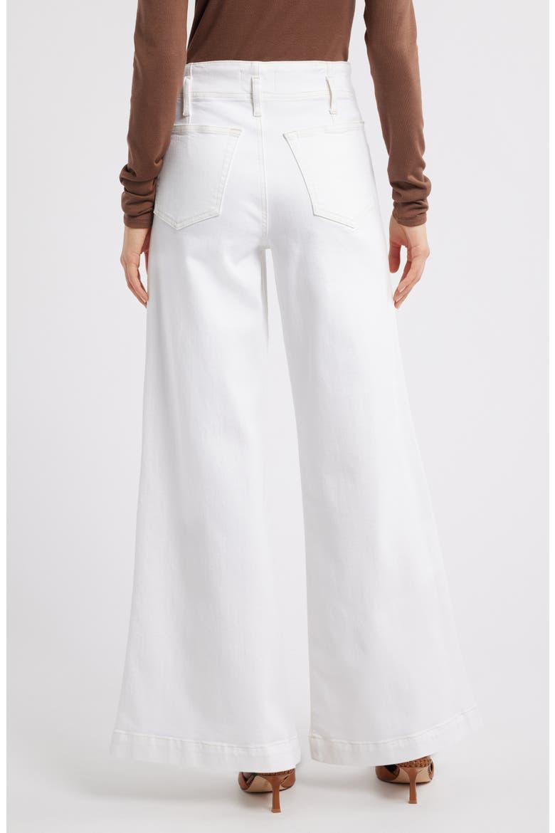 The Seamed Wide Leg Trouser Jeans, Alternate, color, AU NATURAL CLEAN