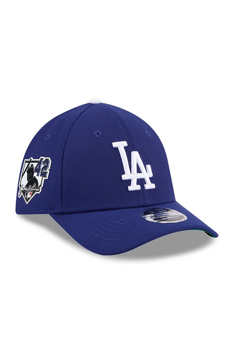 New Era Men's New Era Royal Los Angeles Dodgers 2026 Jackie Robinson Day 39THIRTY M-Crown Flex Hat, Main, color, Royal
