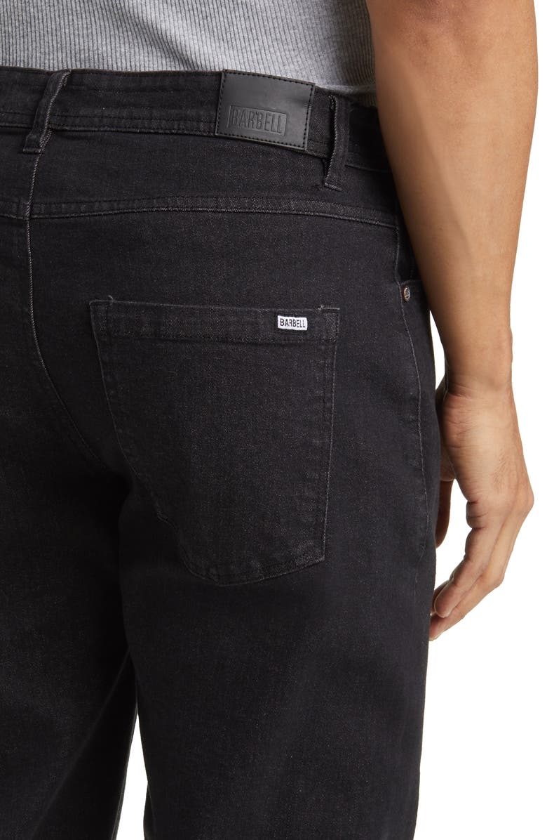 Barbell Apparel Straight Athletic Fit 2.0 Stretch Jeans, Alternate, color, 