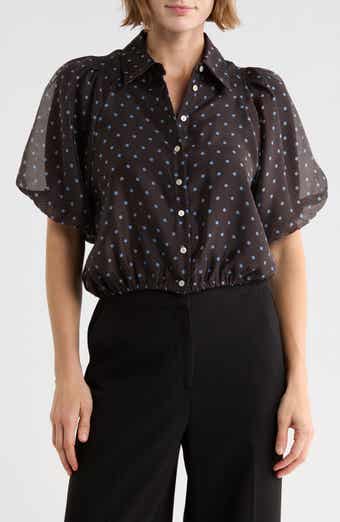 Bubble Sleeve Top