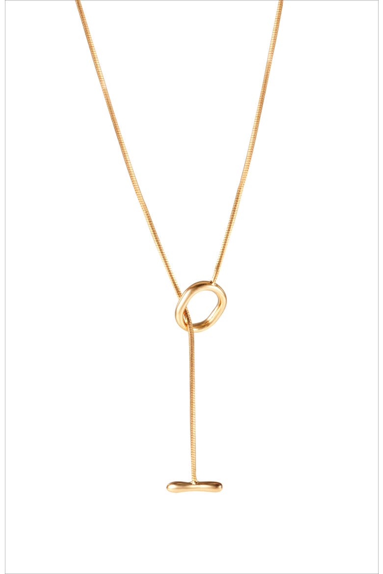 Whispers Vine Necklace, Alternate, color, Gold
