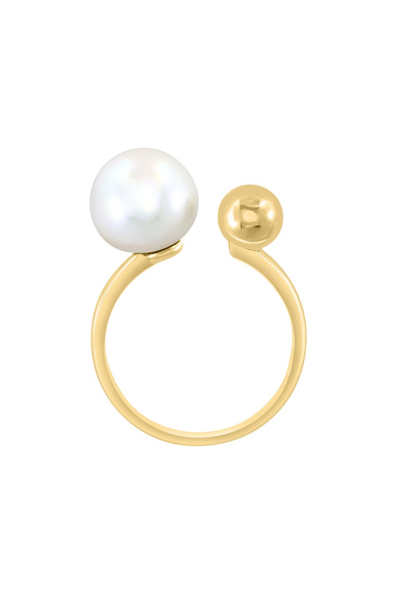 14K Gold Freshwater Pearl Ring, Alternate, color, YELLOW GOLD