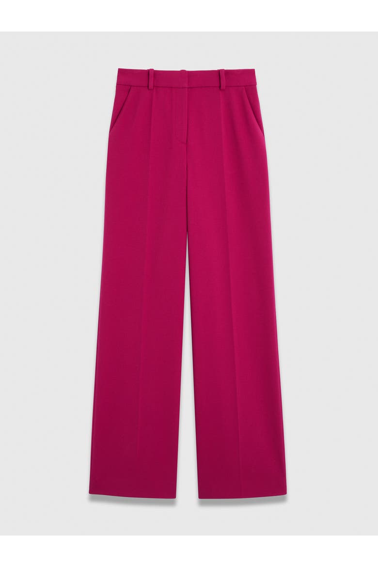 Adelaide Crepe Trousers, Alternate, color, Pink