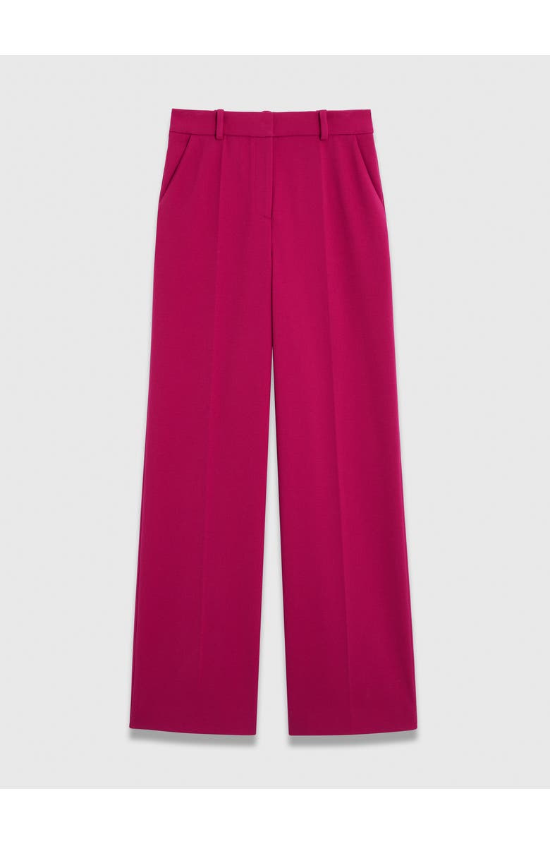 The Fold Adelaide Crepe Trousers, Alternate, color, Pink