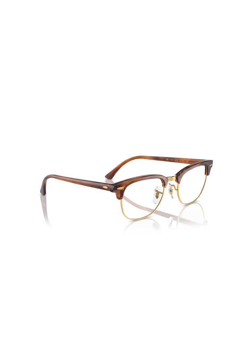 53mm Square optical glasses, Alternate, color, Tortoise