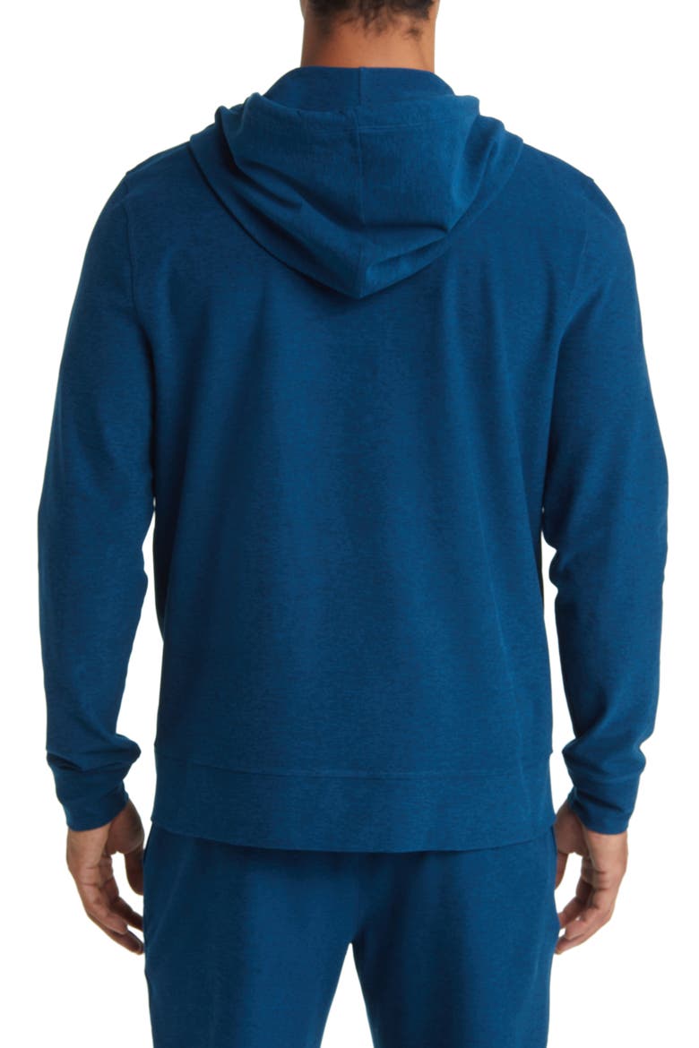 Freefit Zip Hoodie, Alternate, color, BLUE GEM HEATHER