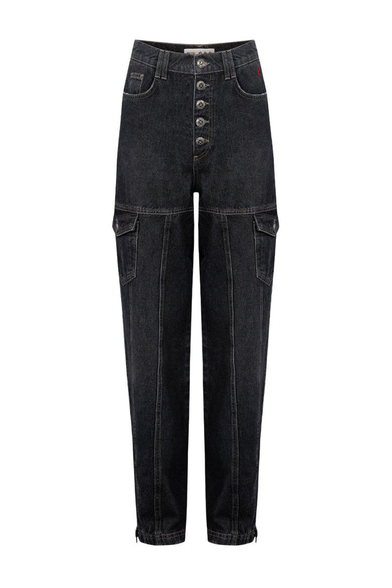 Your *Itch Zipped Denim  Pant, Alternate, color, BLACK
