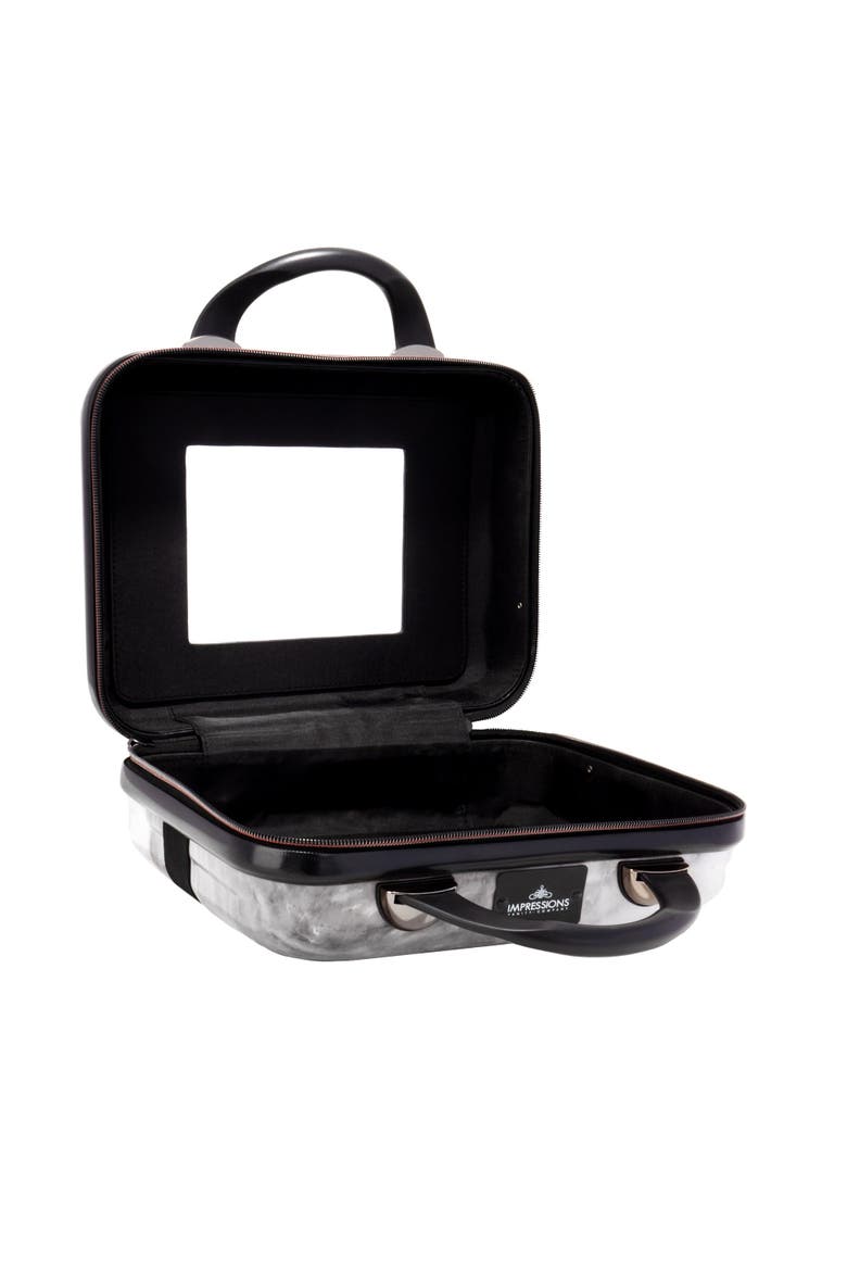 Mini Marble Bella Carry Case, Main, color, White Marble