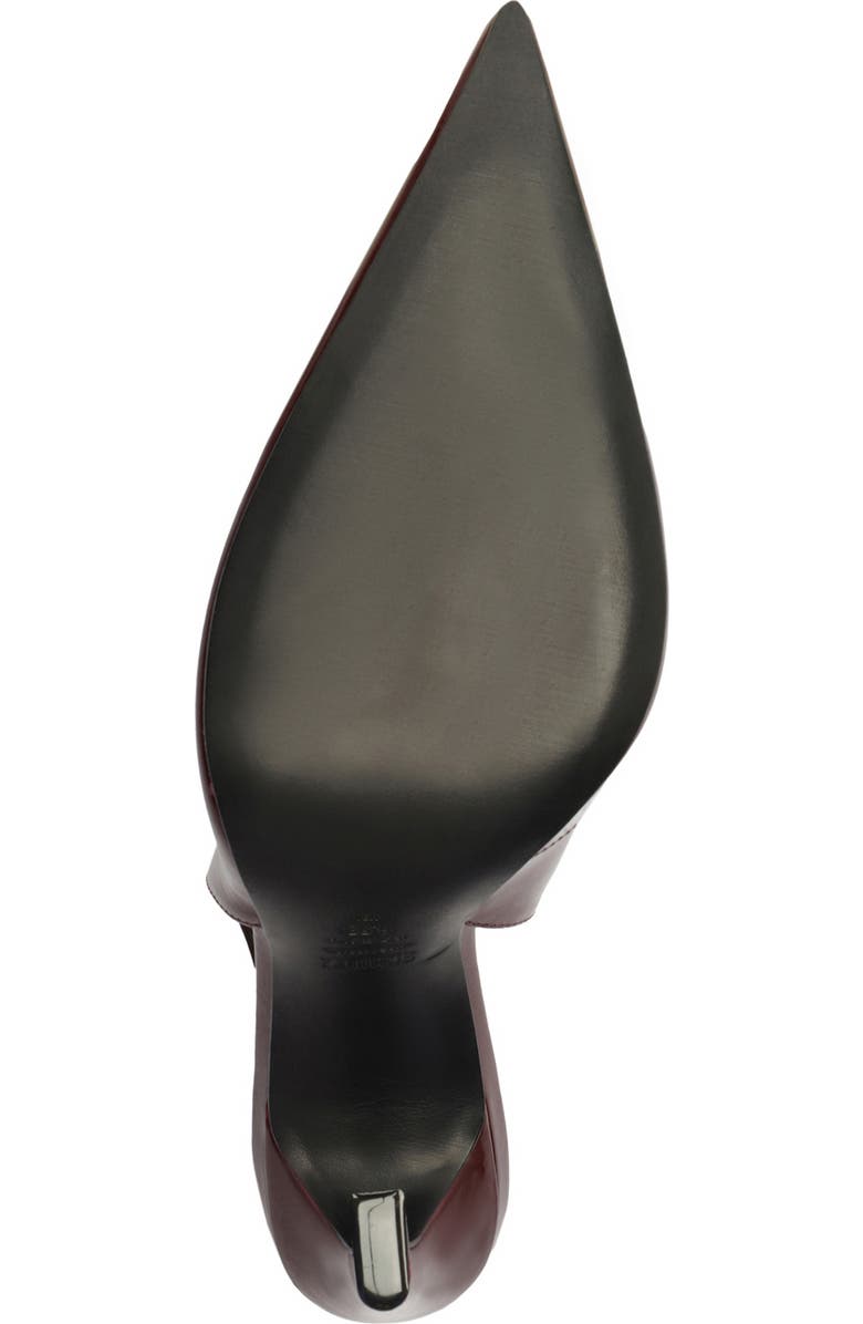 Schutz Lexi Slingback Pointed Toe Pump, Alternate, color, Vino