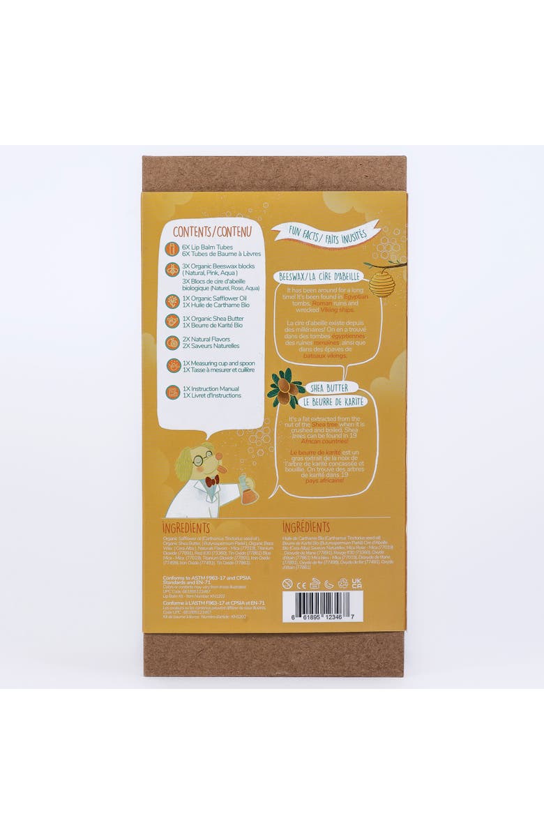 Kiss Naturals DIY Lip Balm Making Craft Kit for Kids, Alternate, color, 