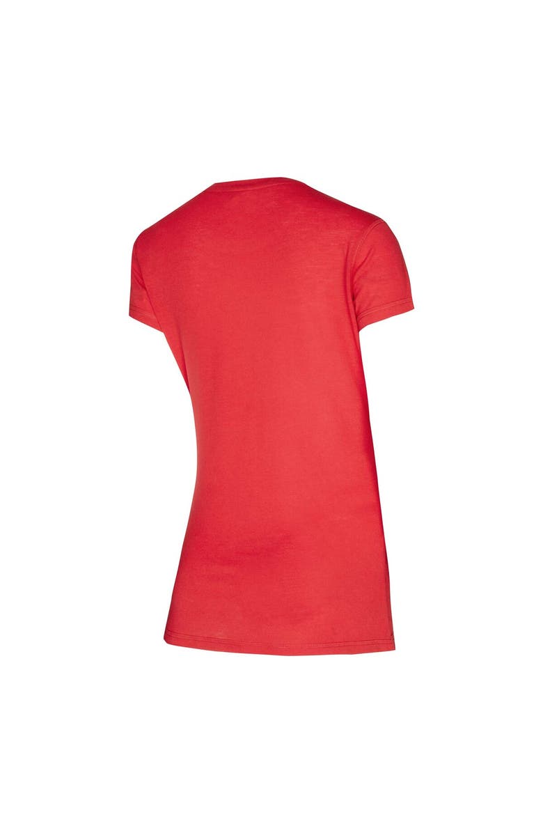 CONCEPTS SPORT Women's Concepts Sport San Francisco 49ers Vector T-Shirt & Flannel Pants Sleep Set, Alternate, color, Scarlet