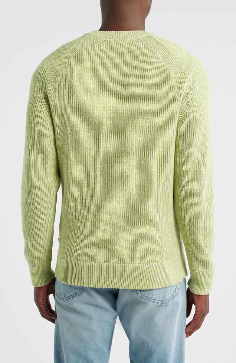 NN07 Jacob Cotton Rib Sweater, Alternate, color, Spring Fern