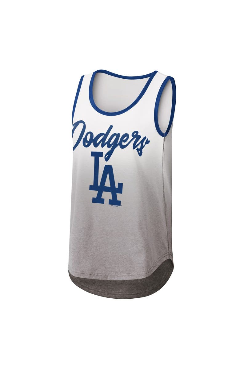 G-III 4HER BY CARL BANKS Women's G-III 4Her by Carl Banks White Los Angeles Dodgers Logo Opening Day Tank Top, Alternate, color, White