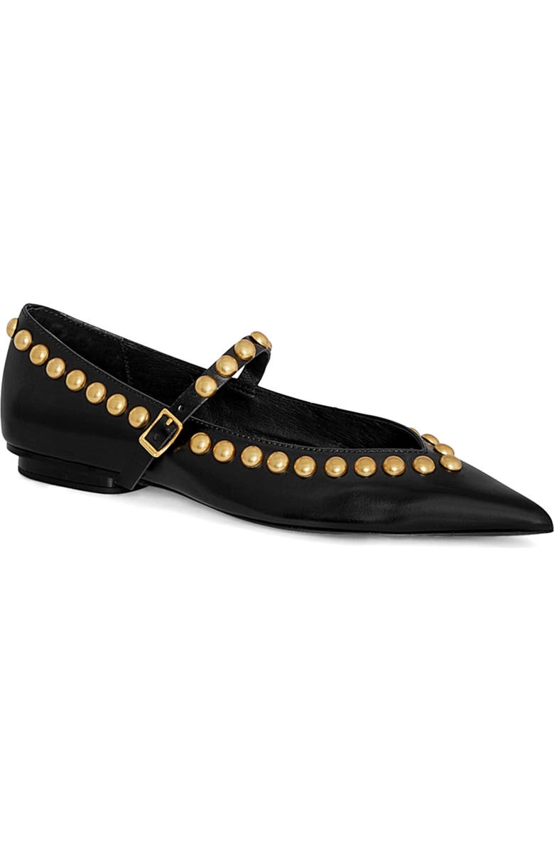 Rebecca Minkoff Milan Studded Mary Jane Flat, Main, color,
