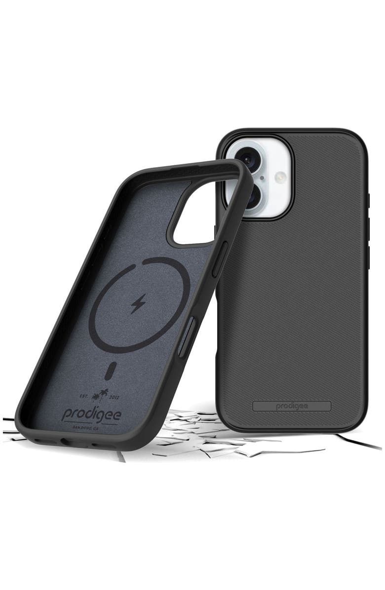 prodigee Solid MagSafe Case for Apple iPhone 16, Alternate, color, Black