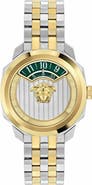 Versace Dylos Two Tone Bracelet Watch, 39mm