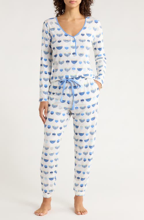 Magnetic Me Spin Me Right Round Too Magnetic Closure Pajamas In Blue