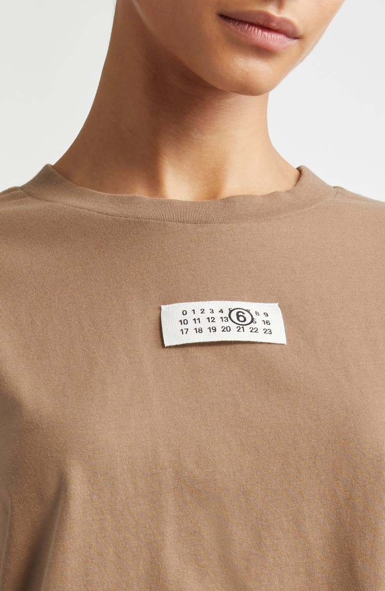 MM6 Maison Margiela Numeric Logo Patch T-Shirt, Alternate, color,