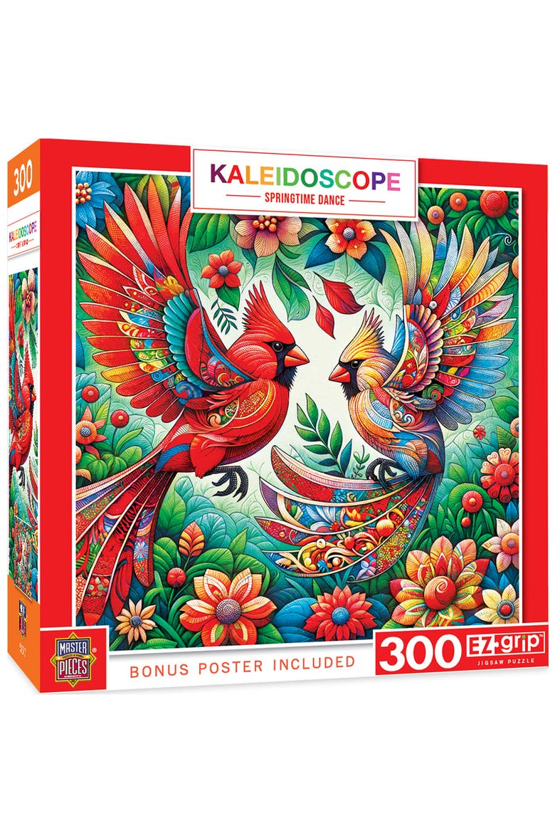 Springtime Dance 300 Piece Jigsaw Puzzle, Main, color, Multicolor