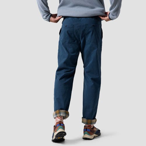 Backcountry Venture Daily Flannel Lined Pant In Blue