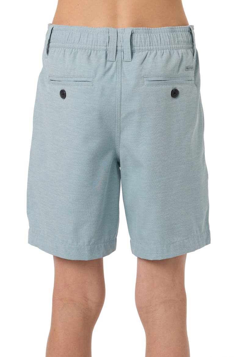 Kids' Reserve Light Check Water Repellent Shorts, Alternate, color, STONE BLUE