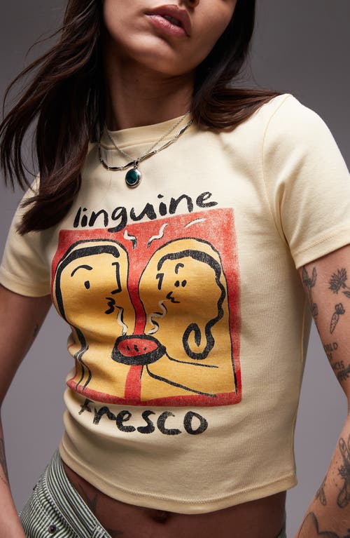 Topshop Linguine Baby Tee