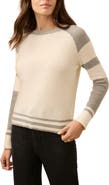 Faherty Throwback Stripe Organic Cotton
Cashmere Sweater