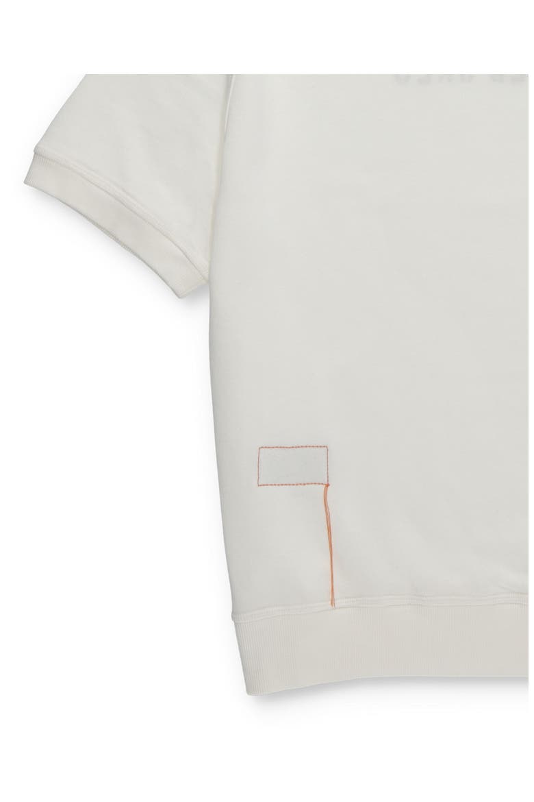Ohio Brushed Jersey Short Sleeve Sweatshirt, Alternate, color, OFF WHITE