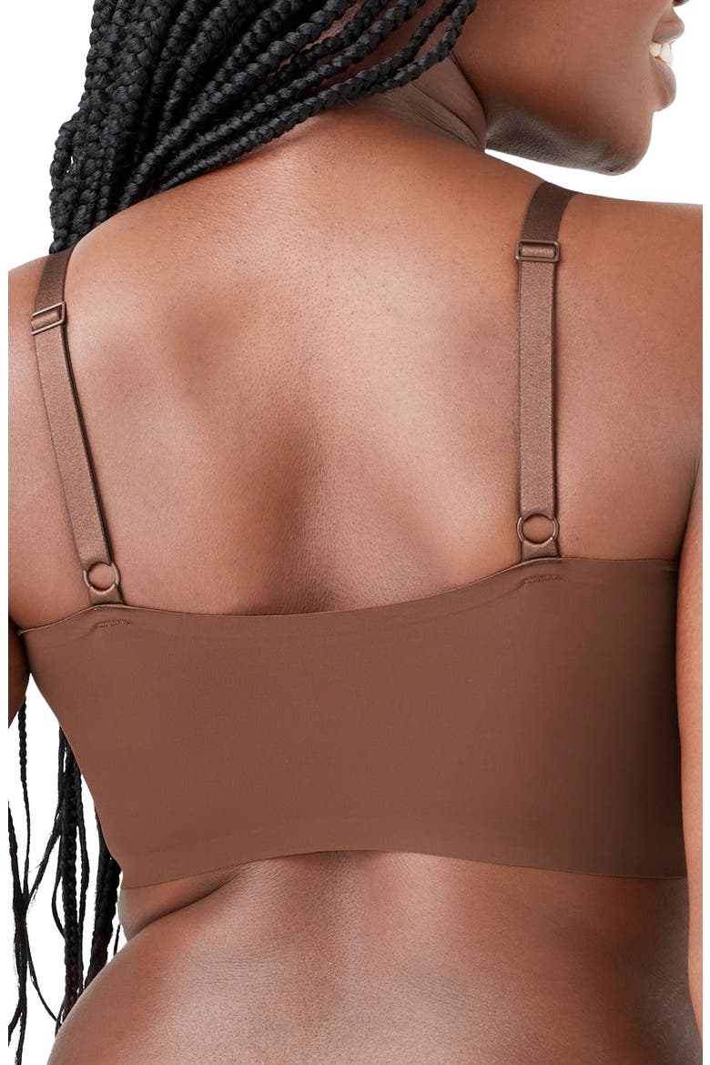 True Body Lift Wireless Bra, Alternate, color, CHESTNUT