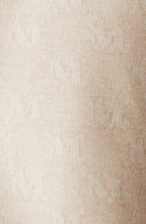 Max Mara Serio Wool, Silk & Cashmere Crop Cape In Albino