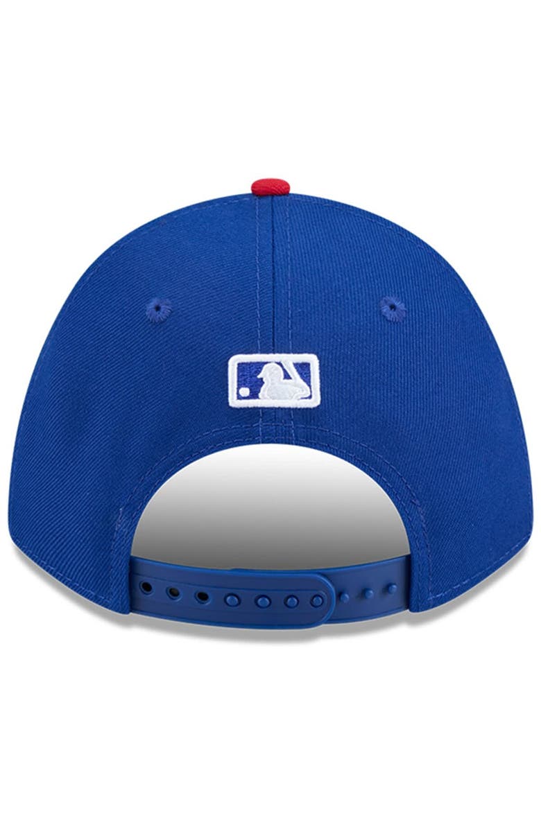 New Era Men's New Era Royal Chicago Cubs Baseball Hall of Fame 9FORTY M-Crown Adjustable Hat, Alternate, color, Royal