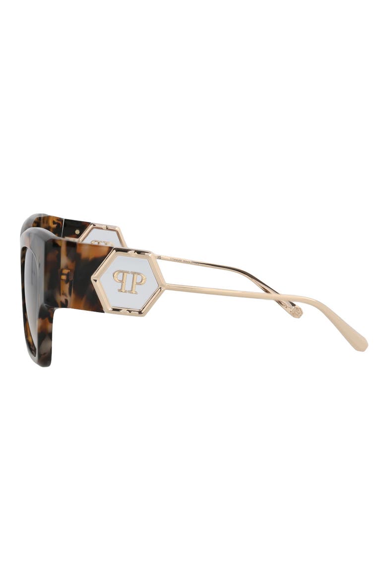 53mm Square Sunglasses, Alternate, color, HAVANA HAVANA BROWN