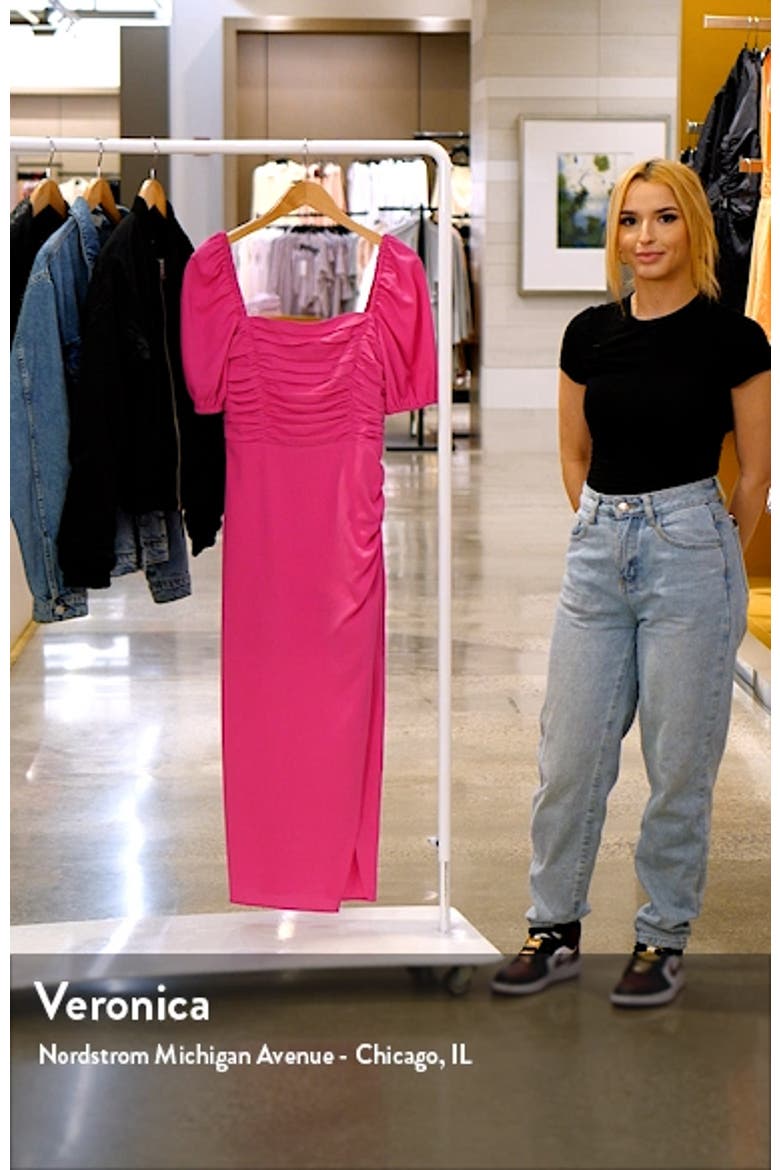 Afina Inu Satin Midi Dress video