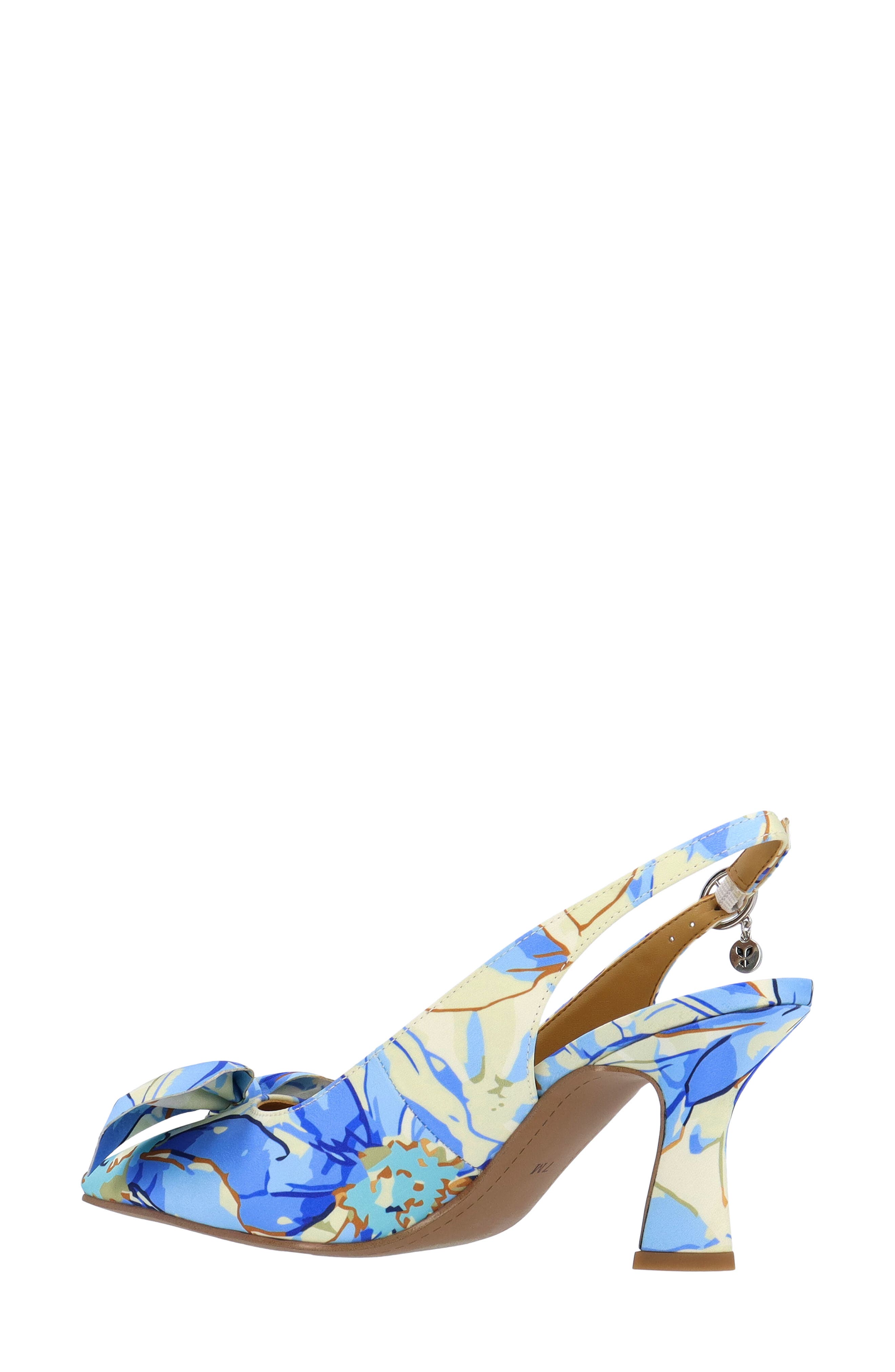 J. Reneé Harlan Floral Bow Slingback Pump, Alternate, color, 