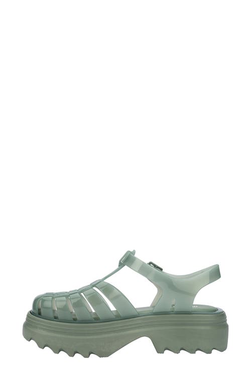 Shop Melissa Possession Platform Ii Sandal In Green