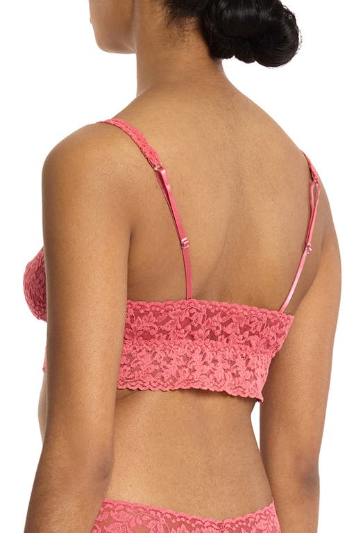 Hanky Panky Retro Longline Bralette In Pink