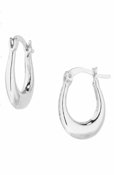Graduated Hoop Earrings