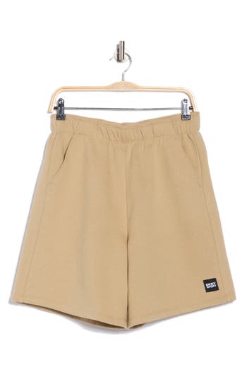 Dkny Relaxed Fit Cotton Blend Shorts