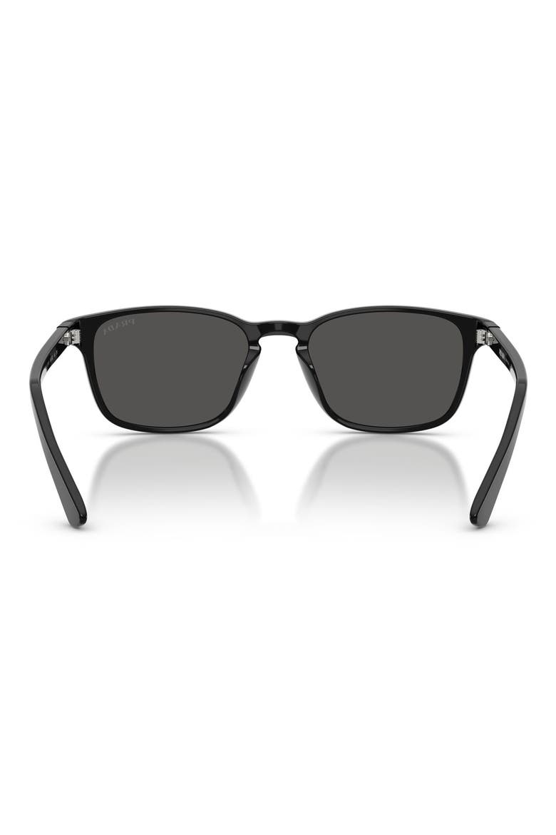 52mm Pillow Sunglasses, Alternate, color, BLACK