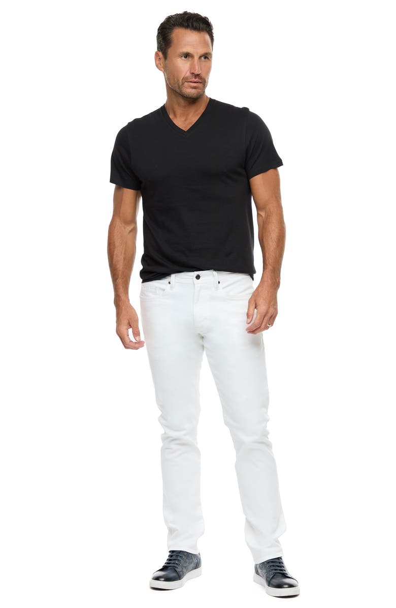 Robert Graham Kilmer 2 Straight Leg Jeans, Alternate, color, White