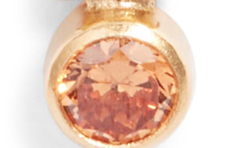 Set & Stones Ellie Birthstone Pendant Necklace In Gold