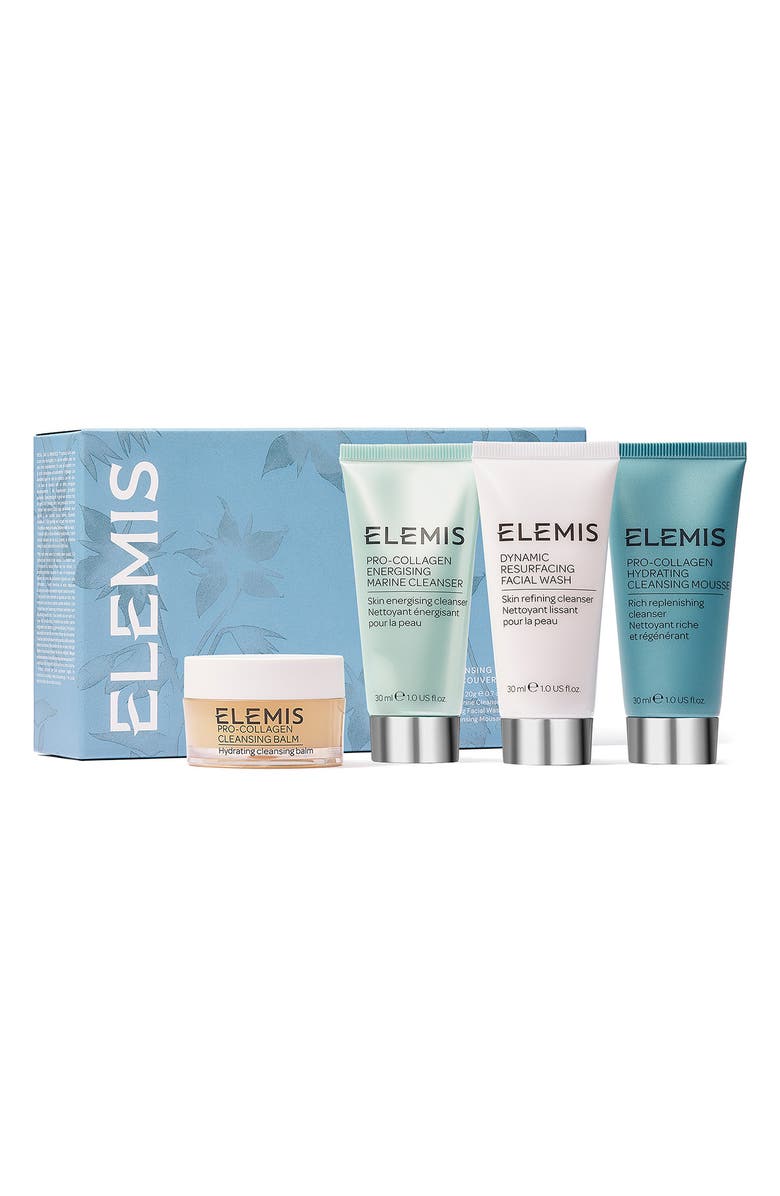 Elemis Double Cleanse Starter Collection Set $71 Value, Main, color, 